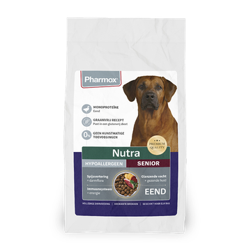 Pharmox Nutra Adult Eend | Hypoallergene Hondenvoeding